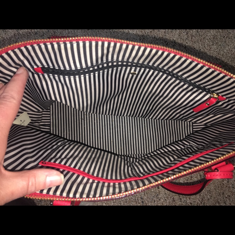 Red Kate Spade Purse - Picture 2 of 3